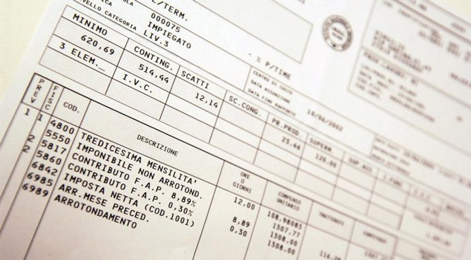 Studio Uil: nel 2020 le buste paga alleggerite di 8,7 miliardi di euro netti