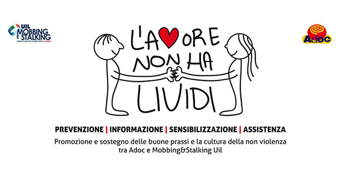 Evento - L'AMORE NON HA LIVIDI Centro di Ascolto Mobbing & Stalking UIL Lecce - Adoc